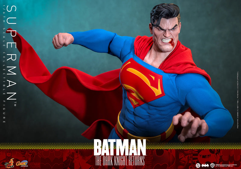 Hot Toys - 40. Yıl Özel Frank Miller's Superman 1/6 Ölçekli Figürü