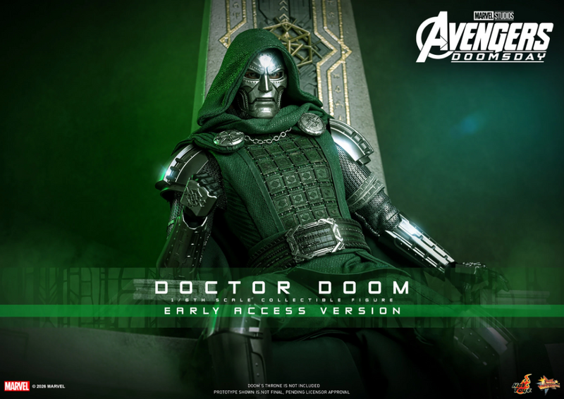 Hot Toys Marvel Avengers Doctor Doom 1/6 Ölçekli Figür