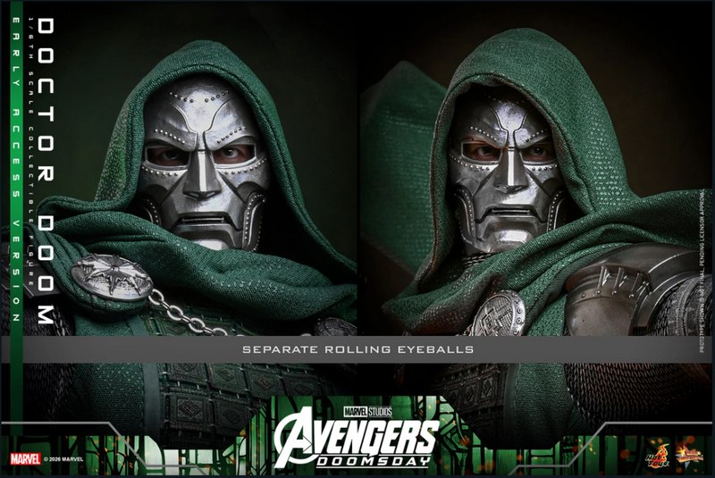 Hot Toys Marvel Avengers Doctor Doom 1/6 Ölçekli Figür