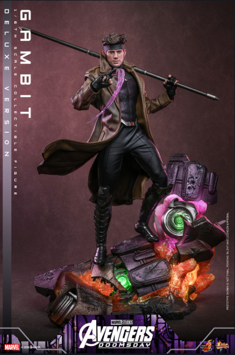 Hot Toys Marvel Avengers Gambit 1/6 Ölçekli Figür (Deluxe Version)