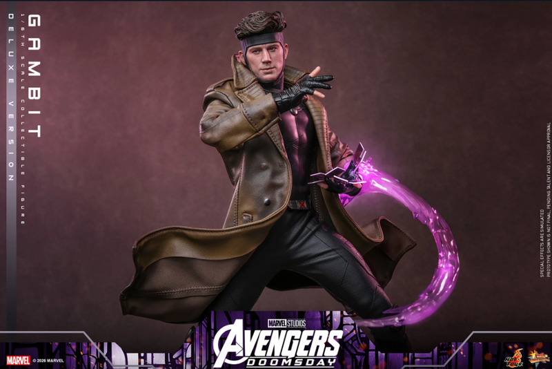 Hot Toys Marvel Avengers Gambit 1/6 Ölçekli Figür (Deluxe Version)