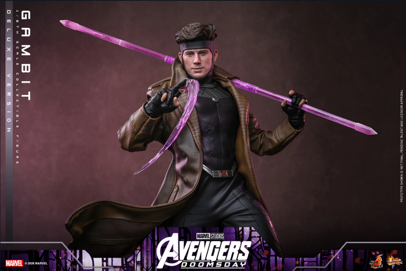 Hot Toys Marvel Avengers Gambit 1/6 Ölçekli Figür (Deluxe Version)
