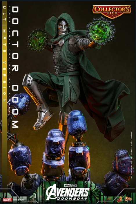Hot Toys Marvel Avengers Doctor Doom 1/6 Ölçekli Figür (Ultimate Version)