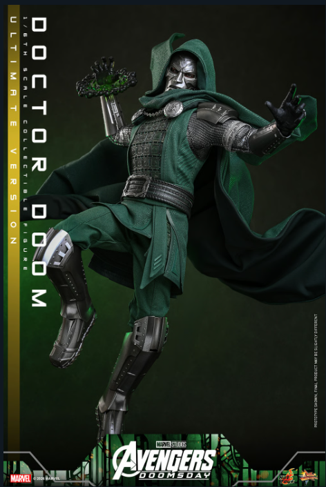 Hot Toys Marvel Avengers Doctor Doom 1/6 Ölçekli Figür (Ultimate Version)