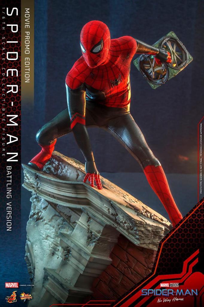 Hot Toys Marvel Spider-Man (Battling Version) Movie Promo Edition 1/6 Ölçekli Figür