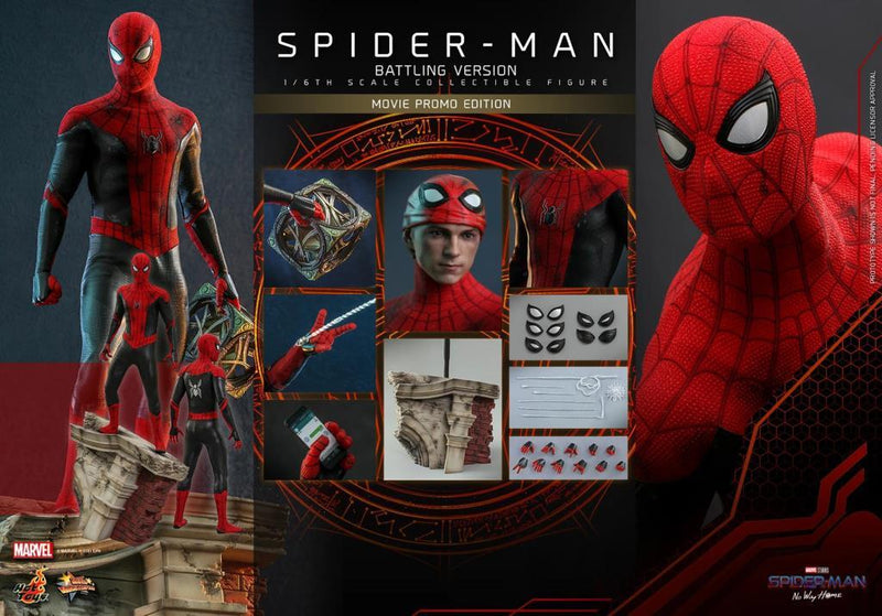 Hot Toys Marvel Spider-Man (Battling Version) Movie Promo Edition 1/6 Ölçekli Figür