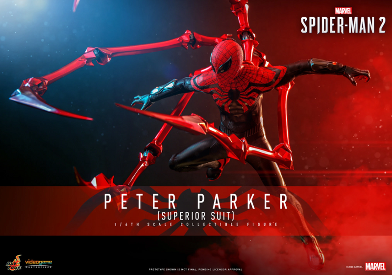 Hot Toys- Peter Parker (Superior Suit) 1:6 Ölçek Figür