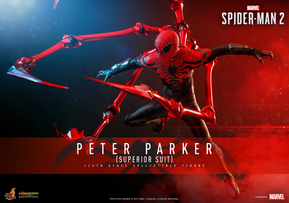 Hot Toys- Peter Parker (Superior Suit) 1:6 Ölçek Figür