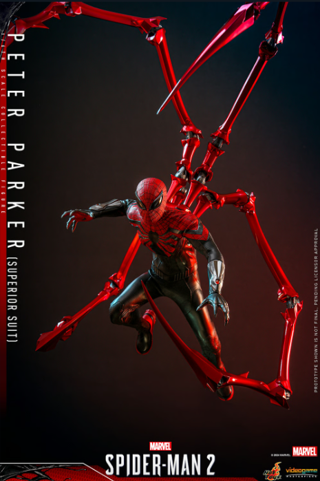 Hot Toys- Peter Parker (Superior Suit) 1:6 Ölçek Figür