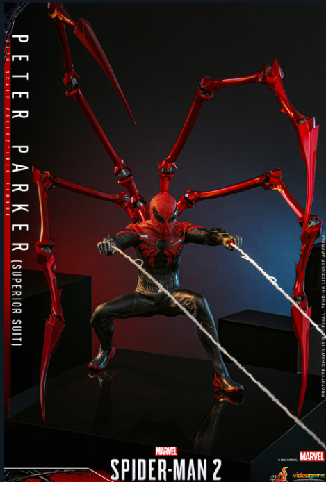 Hot Toys- Peter Parker (Superior Suit) 1:6 Ölçek Figür