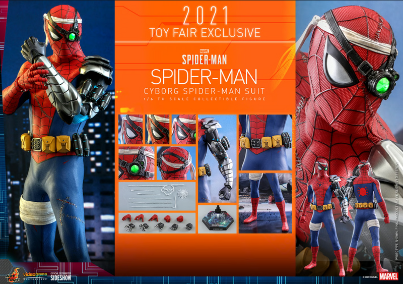 Hot Toys Spider-Man (Cyborg Spider-Man Suit) 1/6 Ölçek Figür