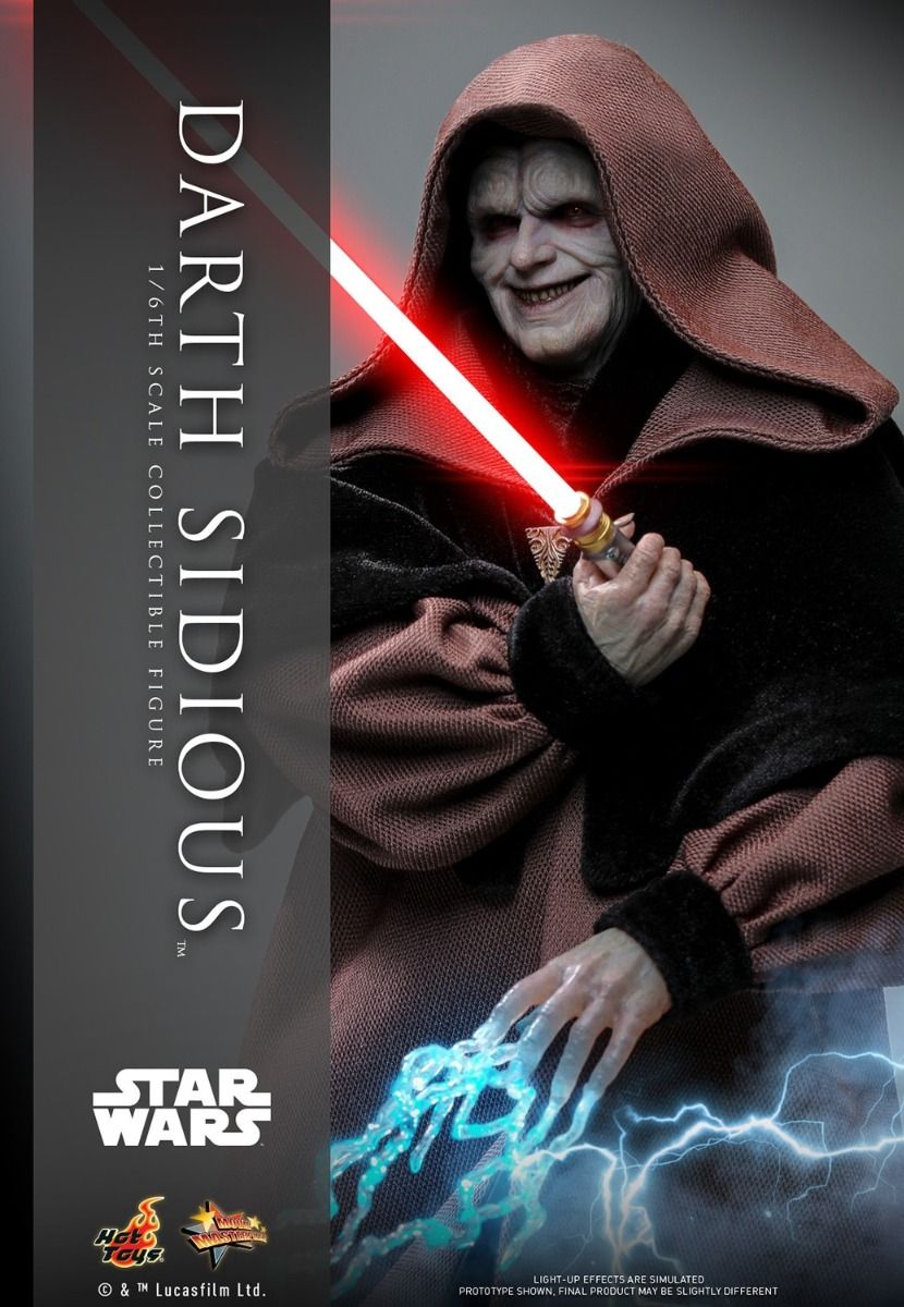 Hot Toys Star Wars Darth Sidious 1/6 Ölçekli Figür — Nita Toys