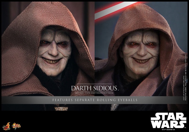 Hot Toys Star Wars Darth Sidious 1/6 Ölçekli Figür