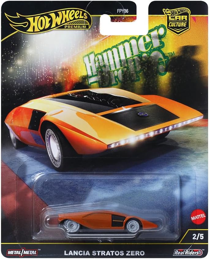 Hotwheels Premium Lancia Stratos Zero