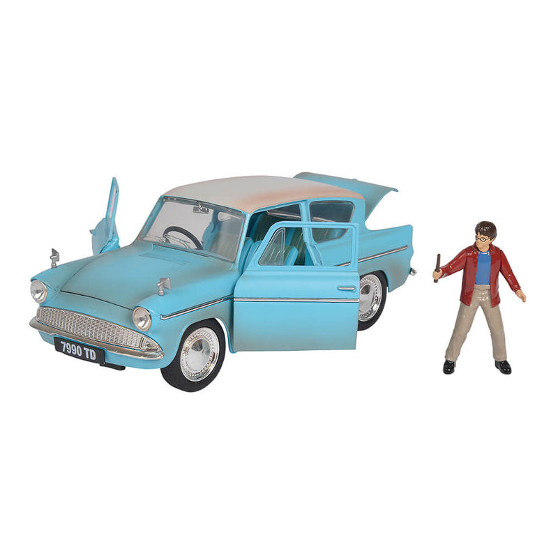 Jada - Harry Potter -1959 Ford Anglia Model Vehicle and Figure Set