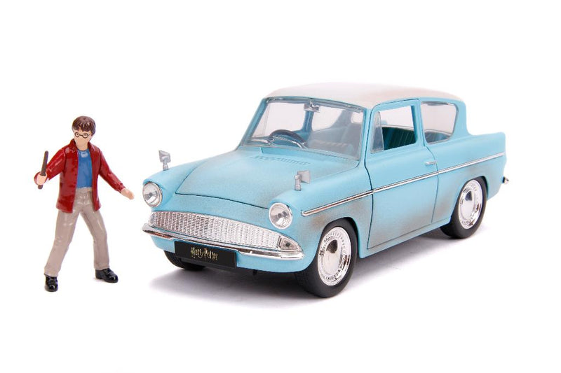 Jada - Harry Potter -1959 Ford Anglia Model Vehicle and Figure Set