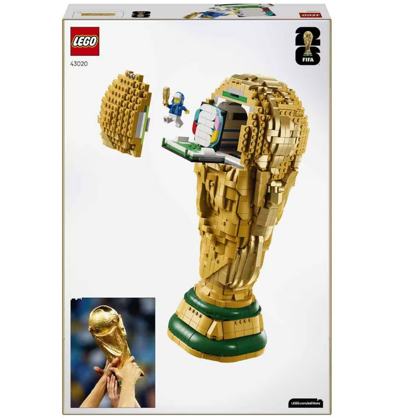 LEGO Editions FIFA Dünya Kupası Resmi Kupa  Yaratıcı Dekoratif Model Yapım Seti (2842 Parça)
