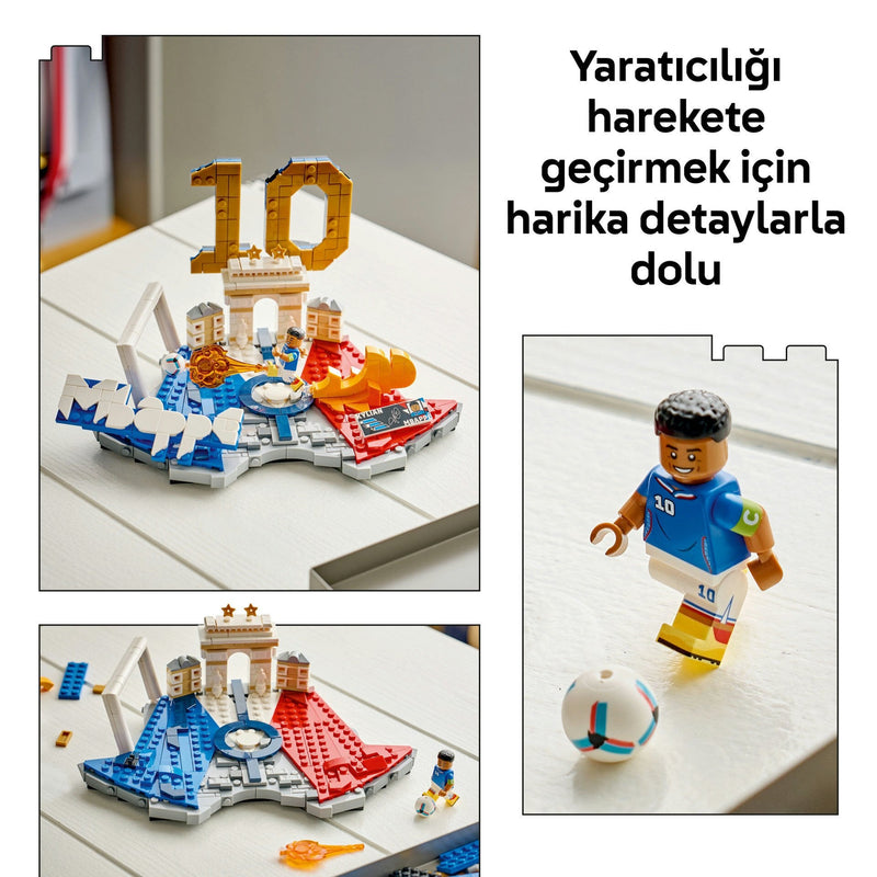 LEGO Editions Kylian Mbappe Unutulmaz Futbol Anları