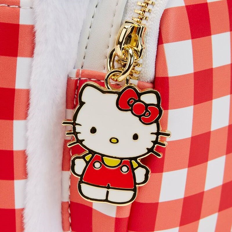 Loungefly BackPack Sanrio Hello Kitty Gıngham Cosplay Sırt Çantası