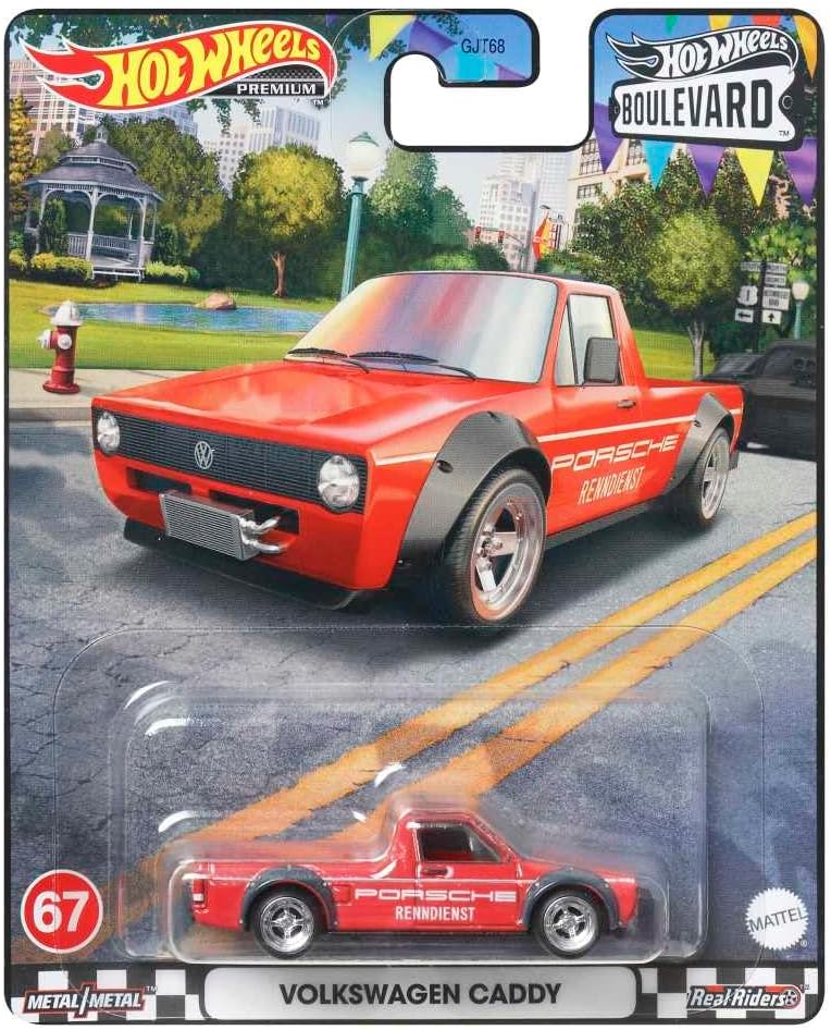 Mattel Hot Wheels Premium Boulevard Cars - 1980 Volkswagen Cady MK1 #67 1/64