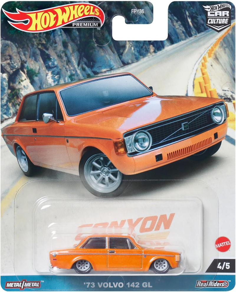Mattel Hot Wheels Premium Car Culture - Canyon Warriors 1973 Volvo 142 GL 1/64