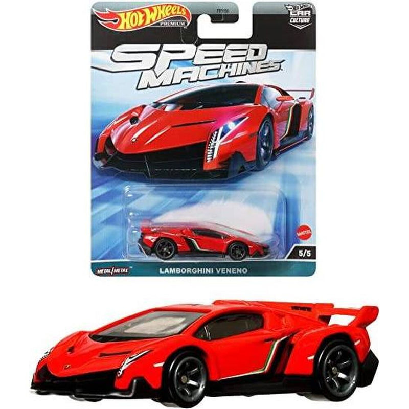 Mattel Hot Wheels Premium Car Culture - Speed Machines Lamborghini Veneno 1/64