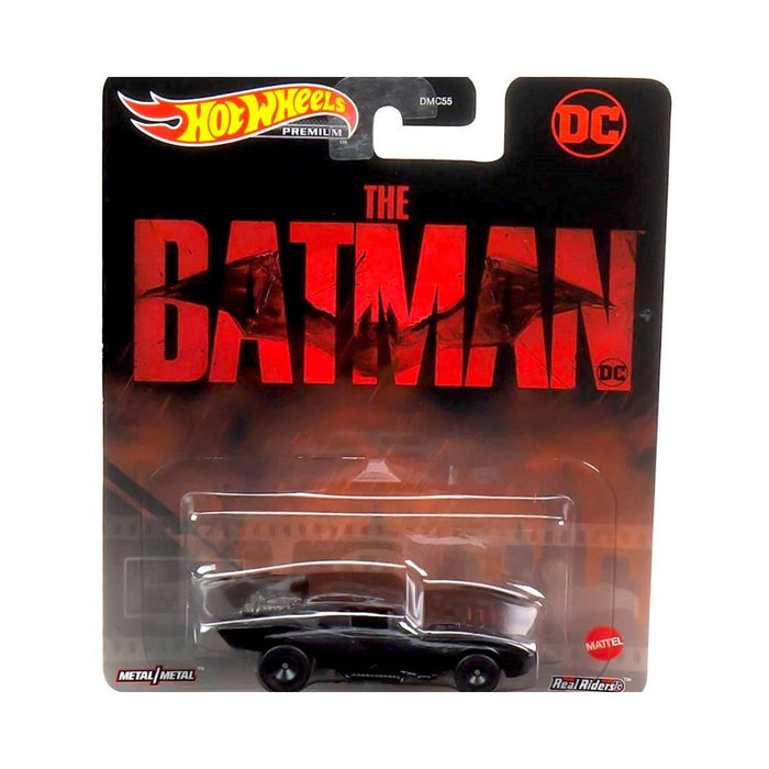 Mattel, Hot Wheels Premium Cars 2022 The Batman Movie, Batmobile 1/64