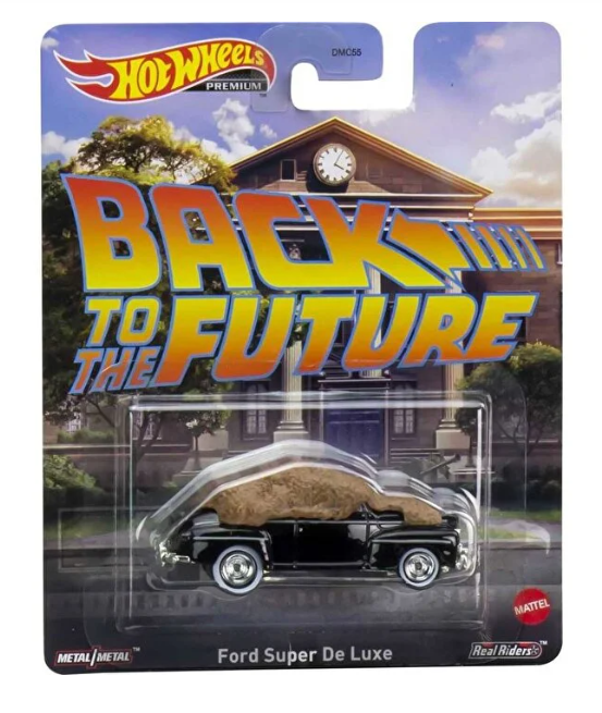 Mattel Hot Wheels Premium Cars - Back To The Future 1964 Ford Super De Luxe Convertible 1/64
