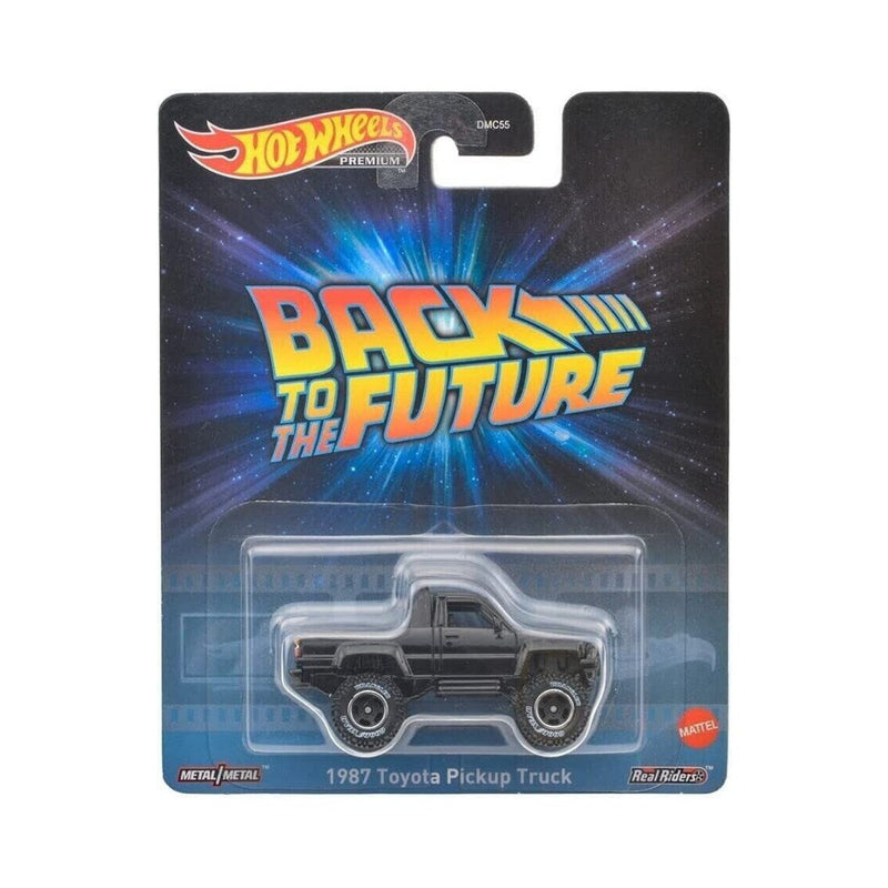 Mattel, Hot Wheels Premium Cars Back To The Future 1987 Toyota Pickup Truck 1/64