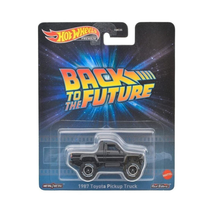 Mattel, Hot Wheels Premium Cars Back To The Future 1987 Toyota Pickup Truck 1/64