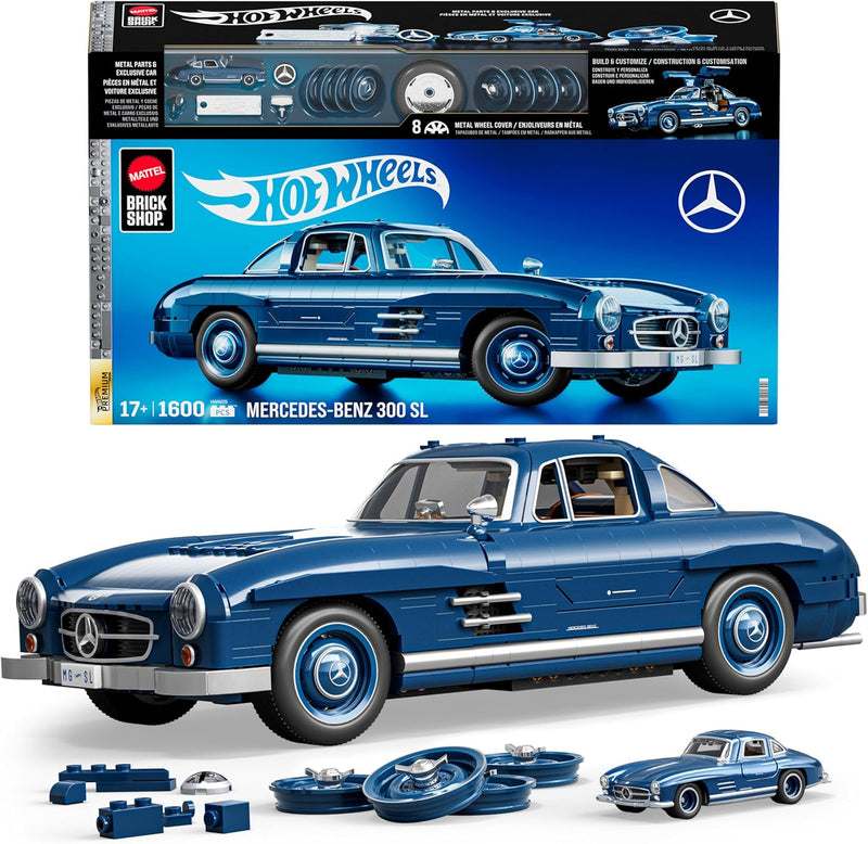 Mattel Mega Hotwheels Mercedes-Benz 300 SL
