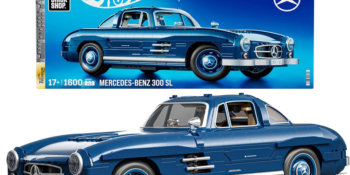 ミニカー MERCEDES-BENZ 300 SL Mattel Mega Hotwheels Mercedes-Benz 300 SL — Nita Toys