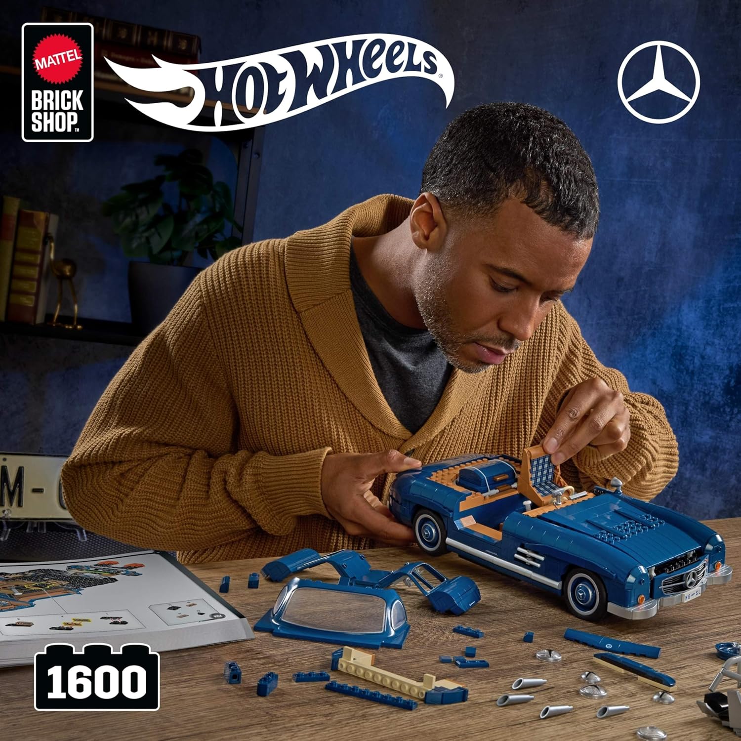 Mattel Mega Hotwheels Mercedes-Benz 300 SL — Nita Toys