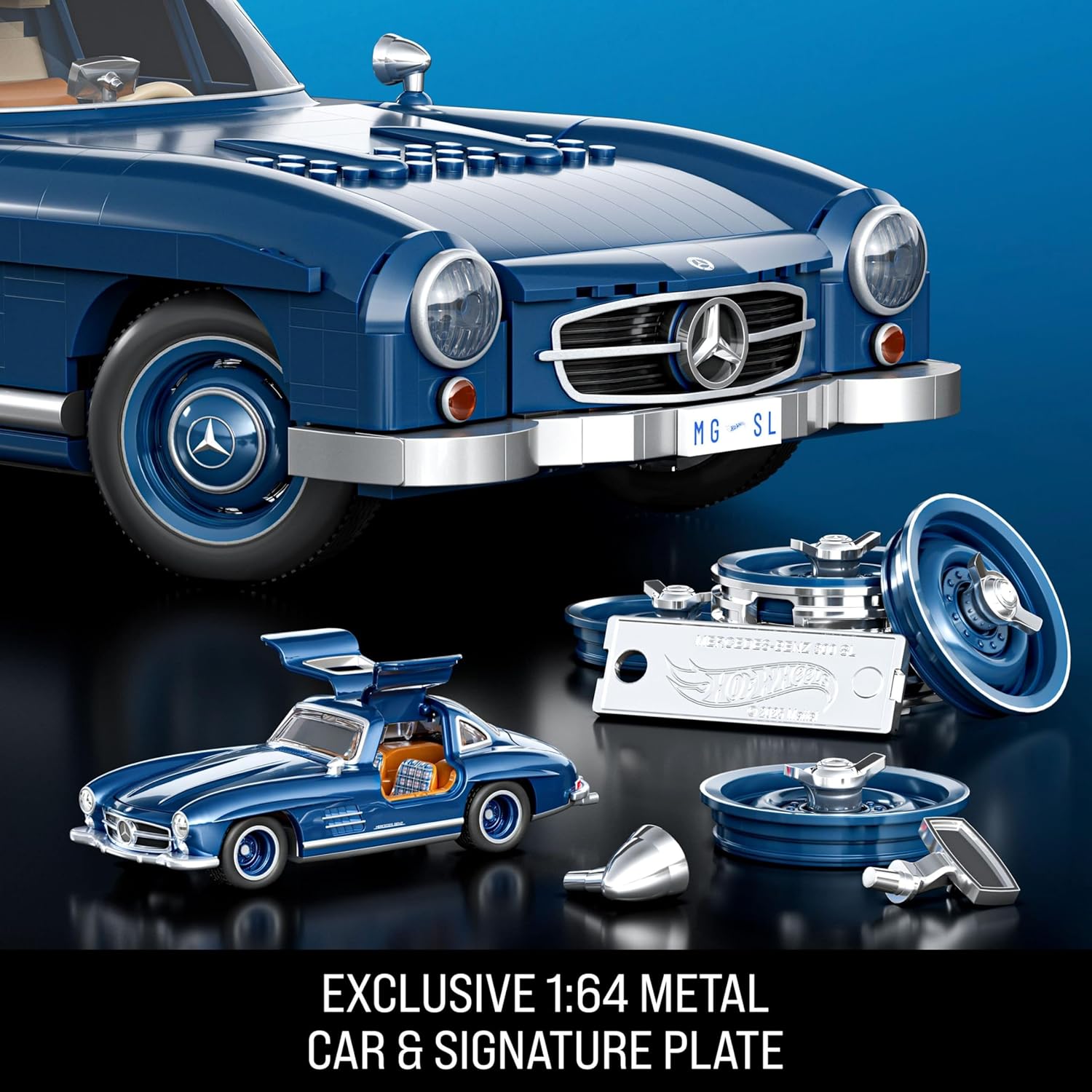 Mattel Mega Hotwheels Mercedes-Benz 300 SL — Nita Toys