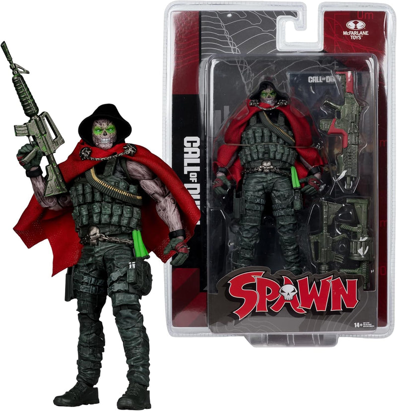 McFarlane Toy- Call of Duty Burned Spawn 7' Action Figure