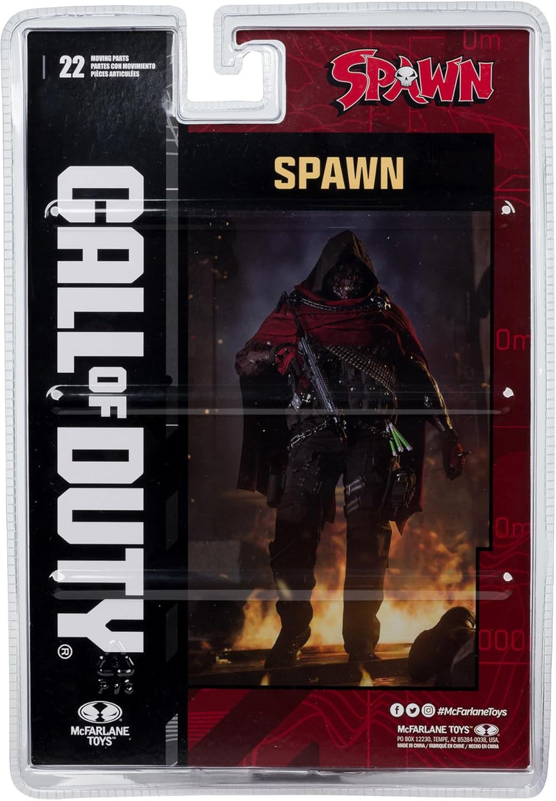 McFarlane Toy- Call of Duty Burned Spawn 7' Action Figure