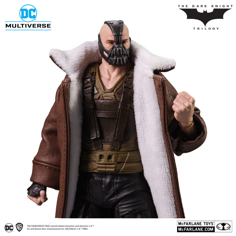 McFarlane Toys- Batman 7' The Dark Knight Trilogy Trench Coat Bane Gold Label Aksiyon Figürü
