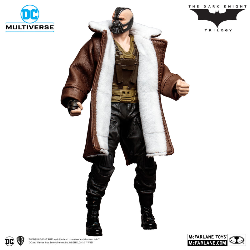 McFarlane Toys- Batman 7' The Dark Knight Trilogy Trench Coat Bane Gold Label Aksiyon Figürü