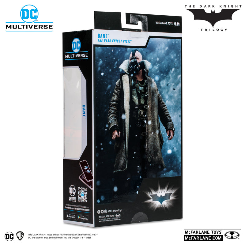 McFarlane Toys- Batman 7' The Dark Knight Trilogy Trench Coat Bane Gold Label Aksiyon Figürü
