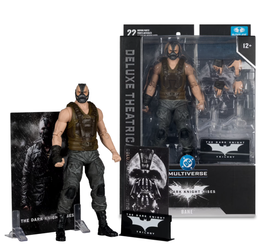 McFarlane Toys- DC Multiverse  Bane The Dark Knight Rises 7" Aksiyon Figür (Deluxe Theatrical Edition)