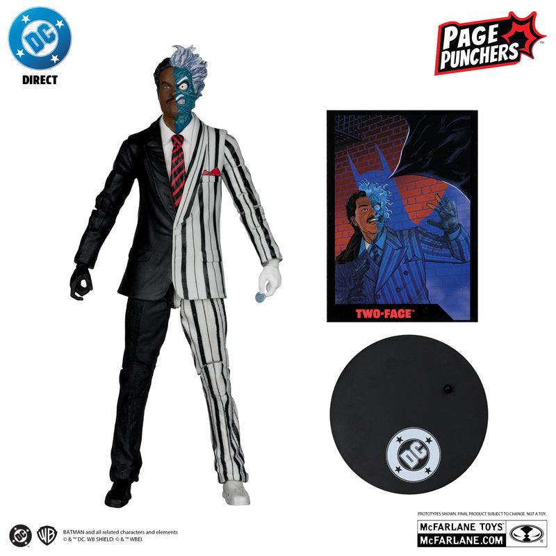 McFarlane Toys DC Direct  Two Face (Batman 89) Red Platinum Edition