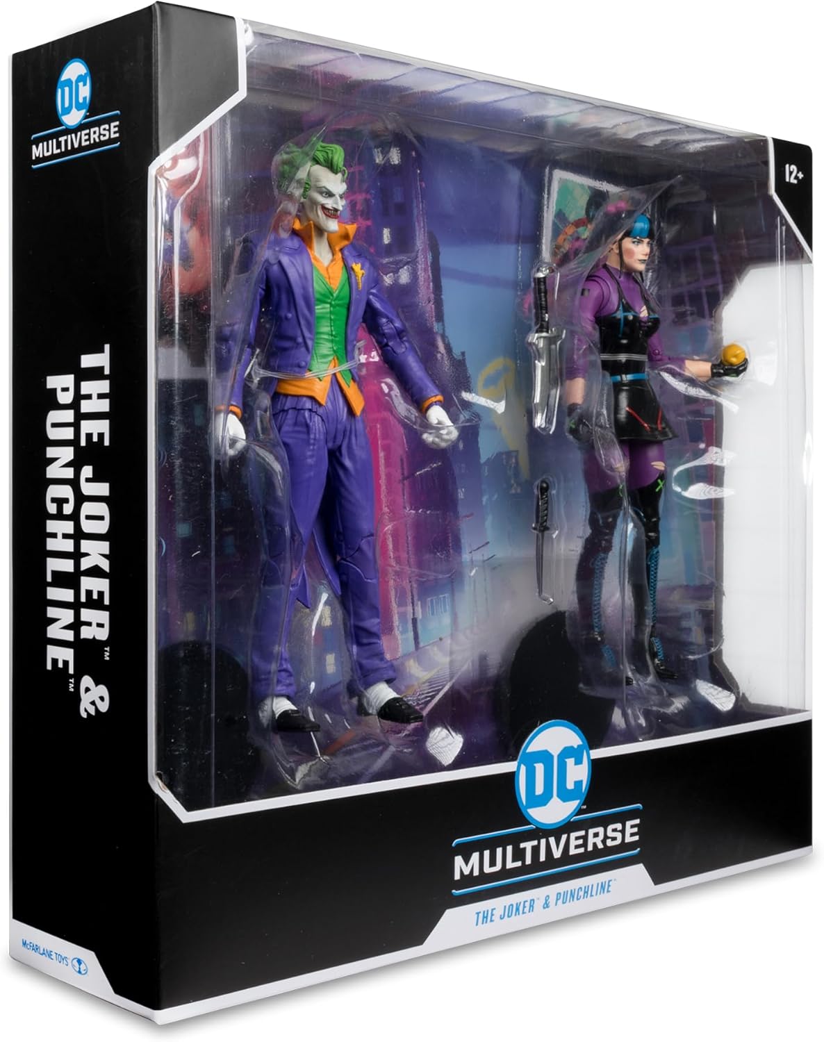 McFarlane Toys - DC Multiverse The Joker & Punchline 7' Action