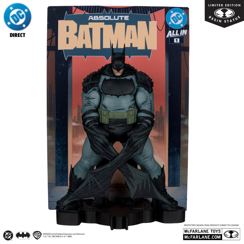 Mcfarlane Toys DC Nick Dragotta imzalı Absolute Batman Reçine Heykeli