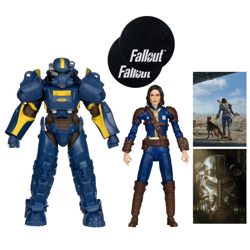 McFarlane Toys - Fallout 4 T-60 Vault Tec and Sole Survivor 2'li Paket