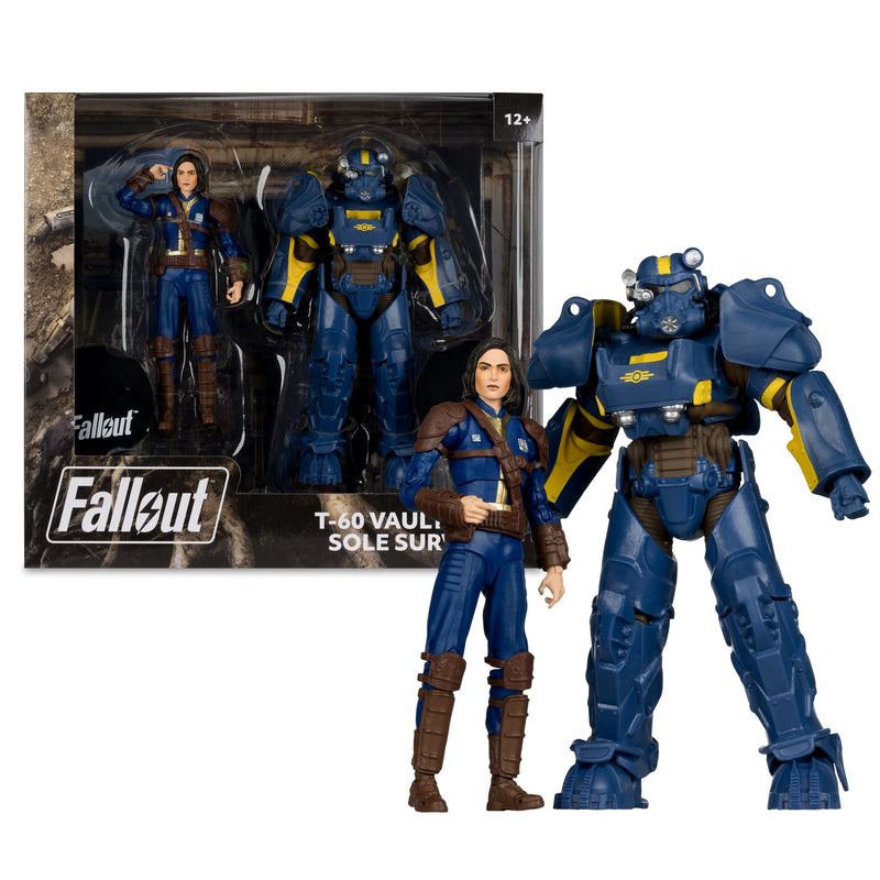 McFarlane Toys - Fallout 4 T-60 Vault Tec and Sole Survivor 2'li Paket