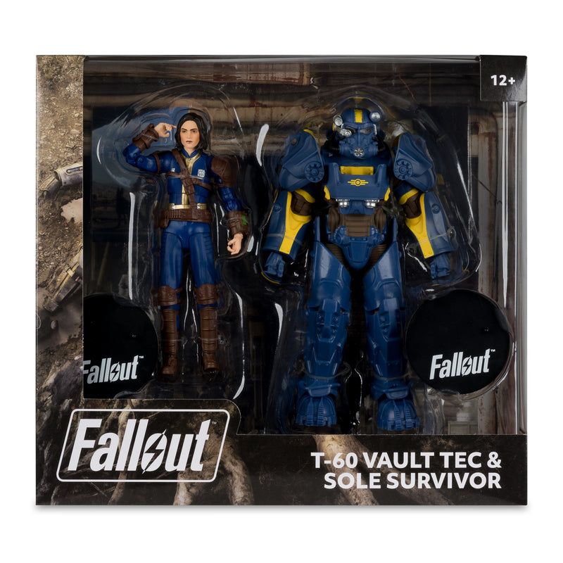 McFarlane Toys - Fallout 4 T-60 Vault Tec and Sole Survivor 2'li Paket