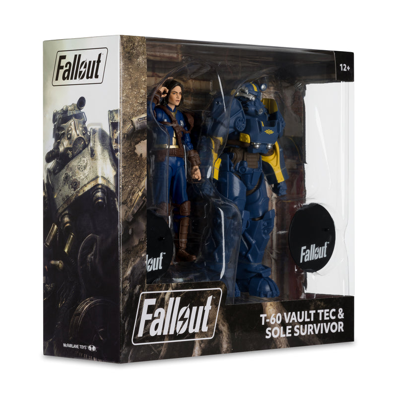 McFarlane Toys - Fallout 4 T-60 Vault Tec and Sole Survivor 2'li Paket