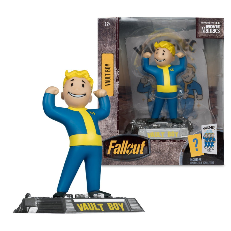 McFarlane Toys - Fallout Vault Boy  5' Posed  (Version 1)