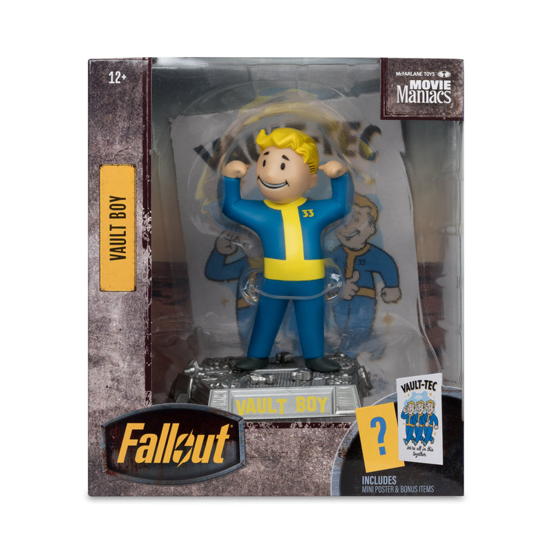 McFarlane Toys - Fallout Vault Boy  5' Posed  (Version 1)