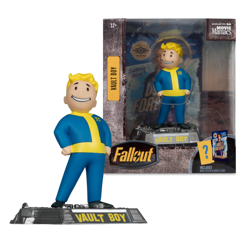 McFarlane Toys - Fallout Vault Boy  5' Posed  (Version 2)